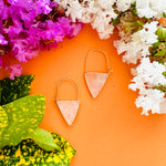 Angle Quartz Earrings