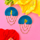 10% off LIMITED EDITION Half Deco Earrings