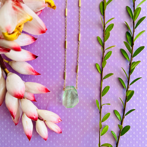 30% off Rainbow Turmaline Quartz Necklace