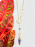 50% off Druzy Loire Lariat